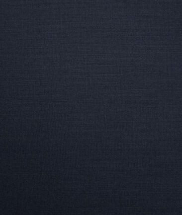 Italian Channel Men's Terry Rayon Solids  Unstitched Suiting Fabric (Dark Blue) - Image 4