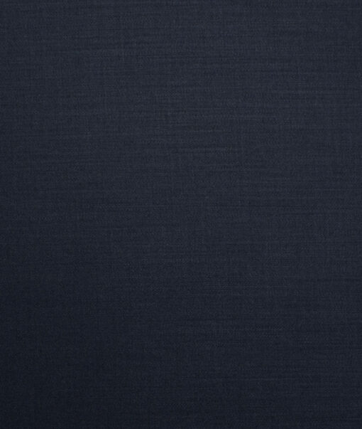 Italian Channel Men's Terry Rayon Solids  Unstitched Suiting Fabric (Dark Blue) - Image 4