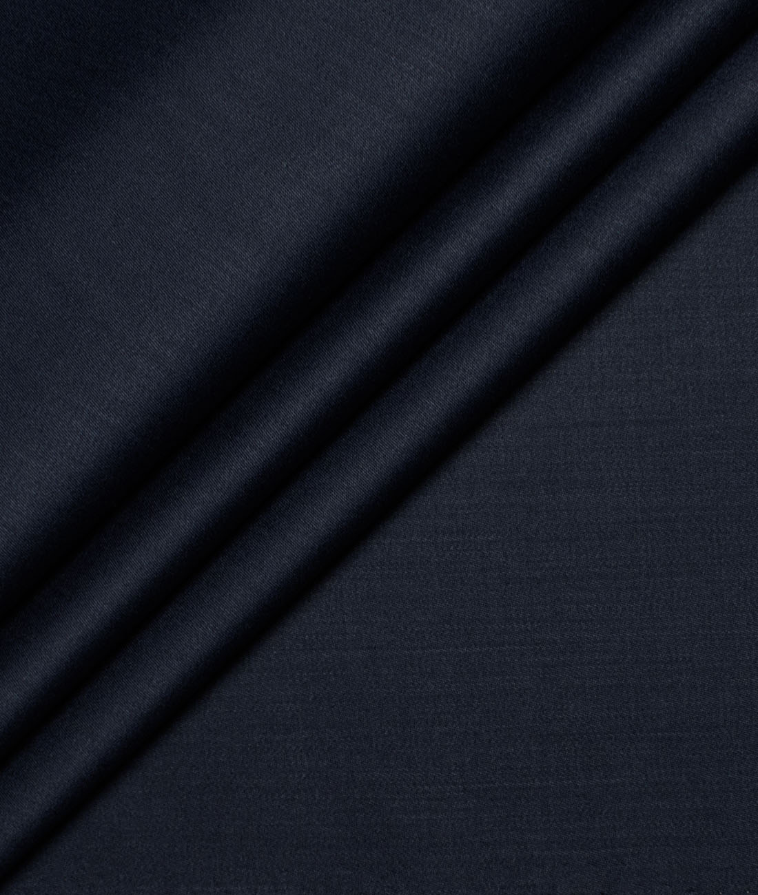 LSICTR110DKBLSOLIDSATJAN Italian Channel Men's Terry Rayon Solids Unstitched Suiting Fabric (Dark Blue) - Image 1