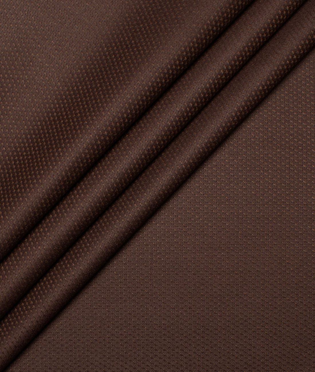 Italian Channel Men's Terry Rayon Structured Unstitched Suiting Fabric (Brown) Italian Channel Men's Terry Rayon Structured Unstitched Suiting Fabric (Brown)