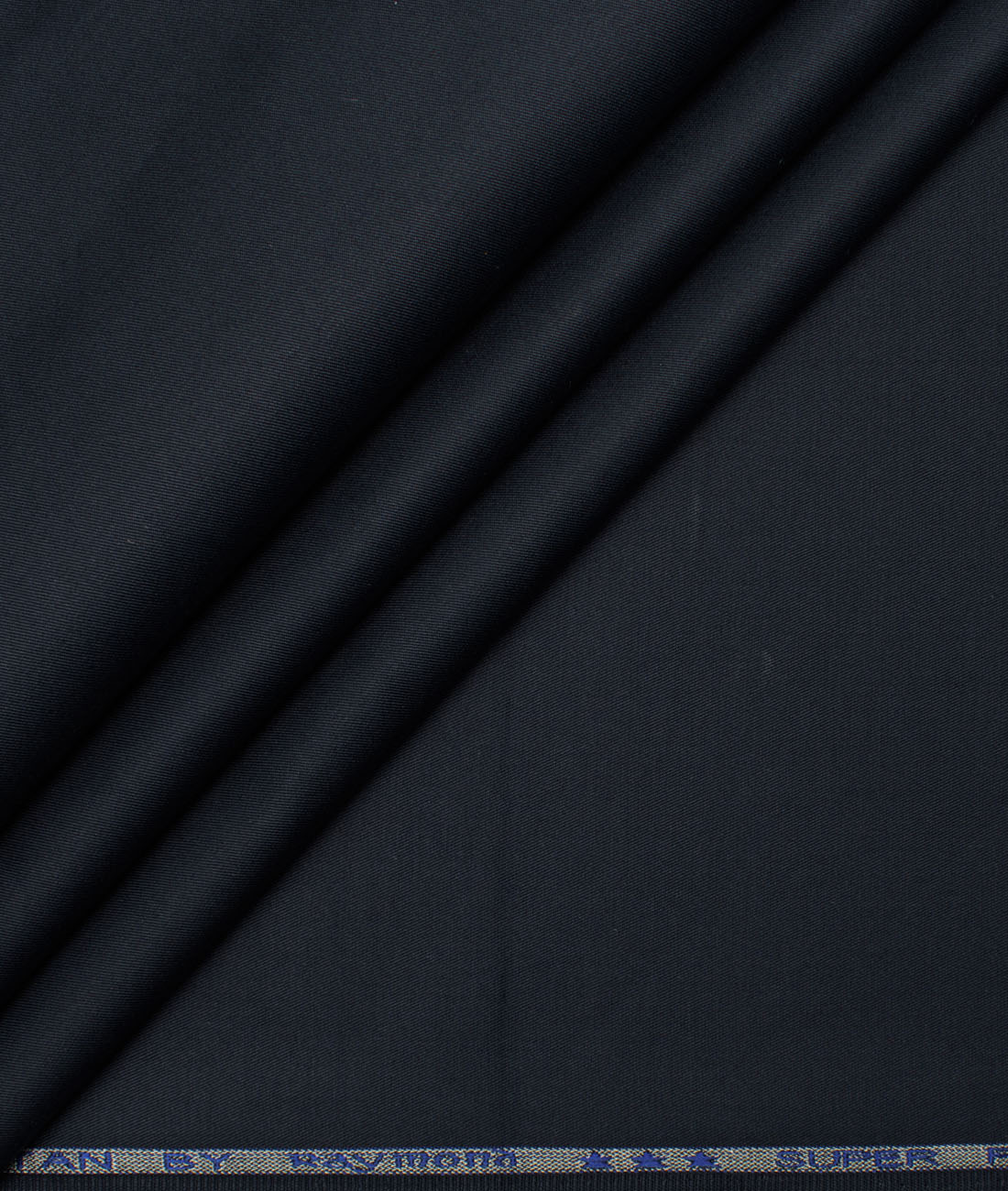 Raymond Men's Superfine Cotton Solids Unstitched Chinos / Trouser Fabric (Dark Navy Blue). Raymond Men's Superfine Cotton Solids Unstitched Chinos / Trouser Fabric (Dark Navy Blue).