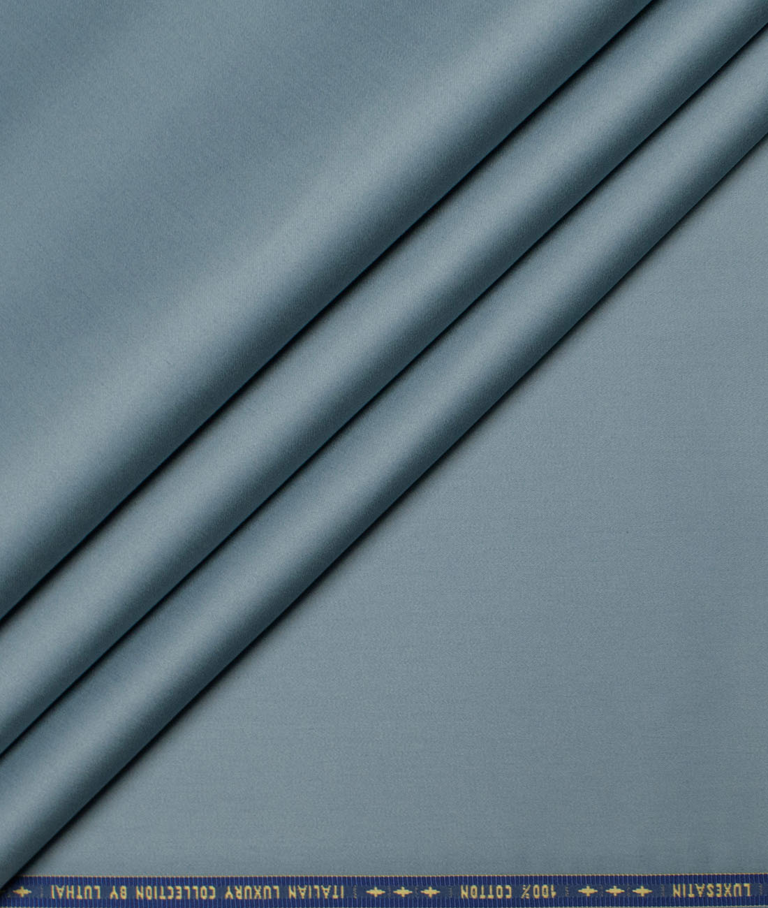 Luthai Men's Cotton Solids Unstitched Shirting Fabric (Regent Grey) Luthai Men's Cotton Solids Unstitched Shirting Fabric (Regent Grey)