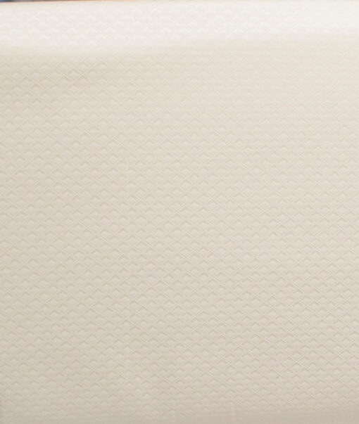 Luthai Men's  Supima Cotton Structured  Unstitched Shirting Fabric (Cream)