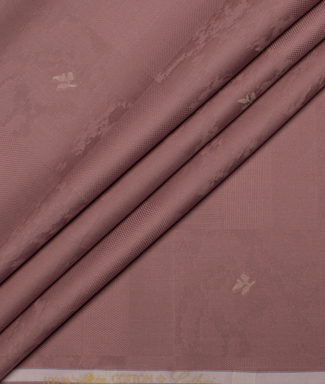 Luthai Men's Supima Cotton Self Design Unstitched Shirting Fabric (Turkish Rose Pink) Luthai Men's Supima Cotton Self Design Unstitched Shirting Fabric (Turkish Rose Pink)