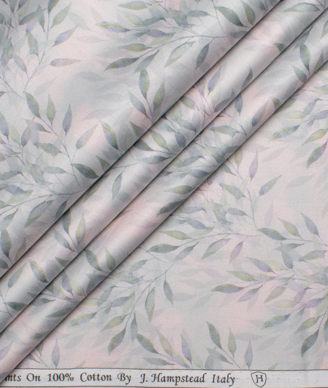 J.Hampstead Men's Cotton Printed Unstitched Shirting Fabric (Pistachio Green) J.Hampstead Men's Cotton Printed Unstitched Shirting Fabric (Pistachio Green)