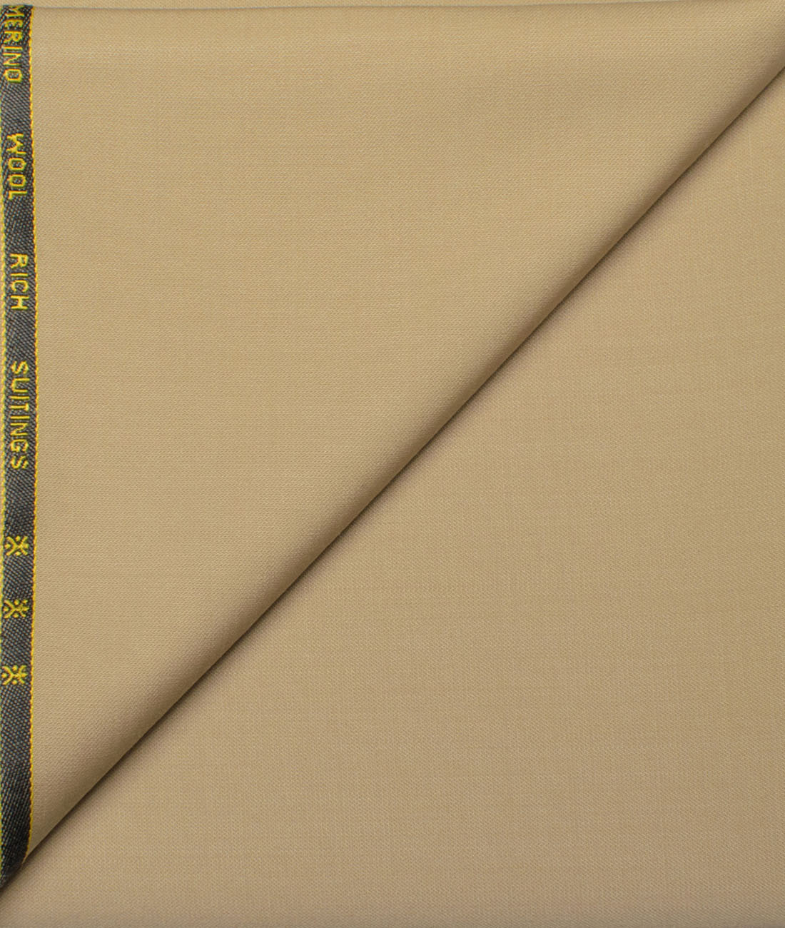 Cavalero Italy Men's 60% Wool Super 120's Solids Unstitched Trouser Fabric (Sepia Beige) Cavalero Italy Men's 60% Wool Super 120's Solids Unstitched Trouser Fabric (Sepia Beige)