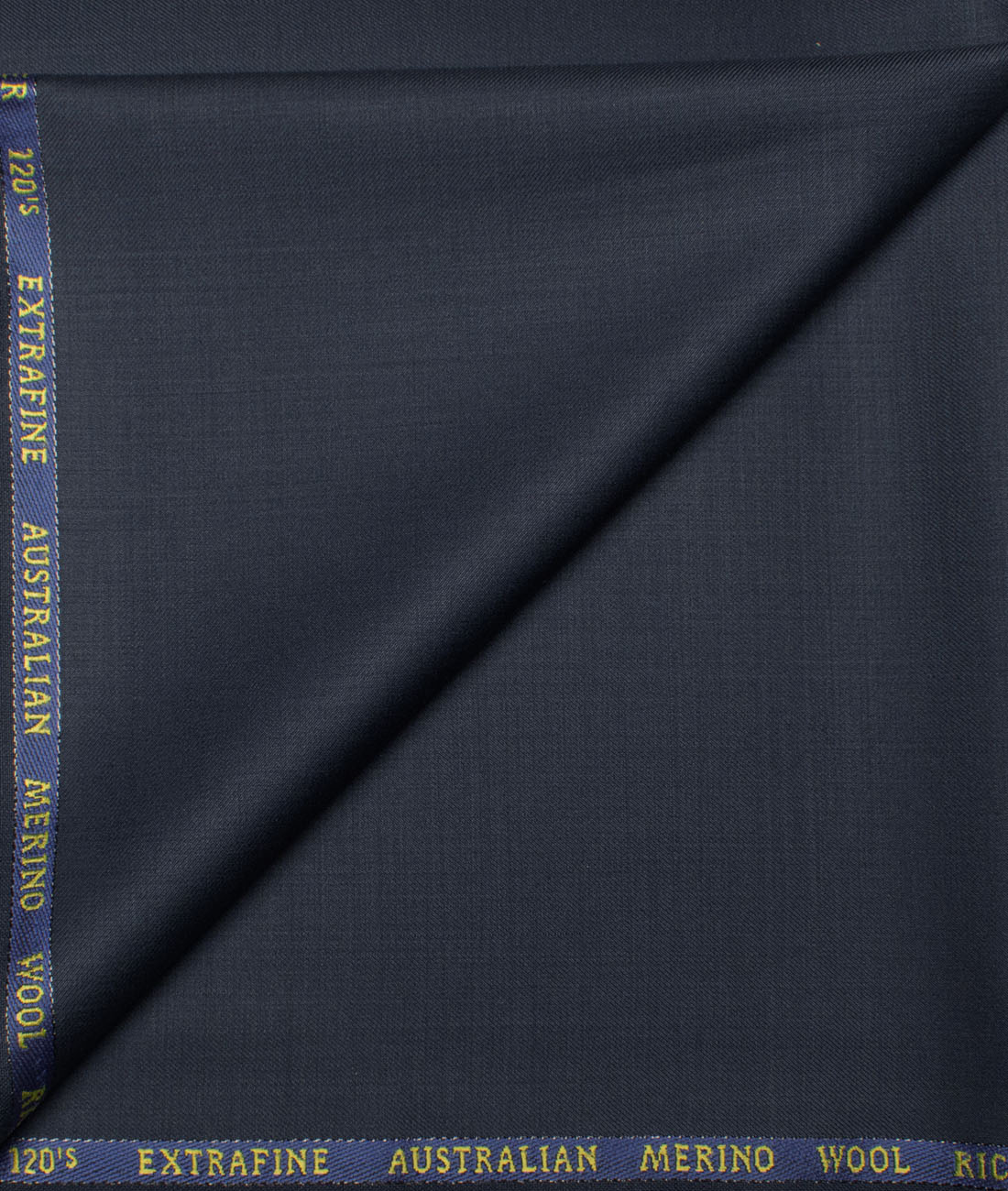 Cavalero Italy Men's 60% Wool Super 120's Self Design Unstitched Trouser Fabric (Dark Blue) Cavalero Italy Men's 60% Wool Super 120's Self Design Unstitched Trouser Fabric (Dark Blue)