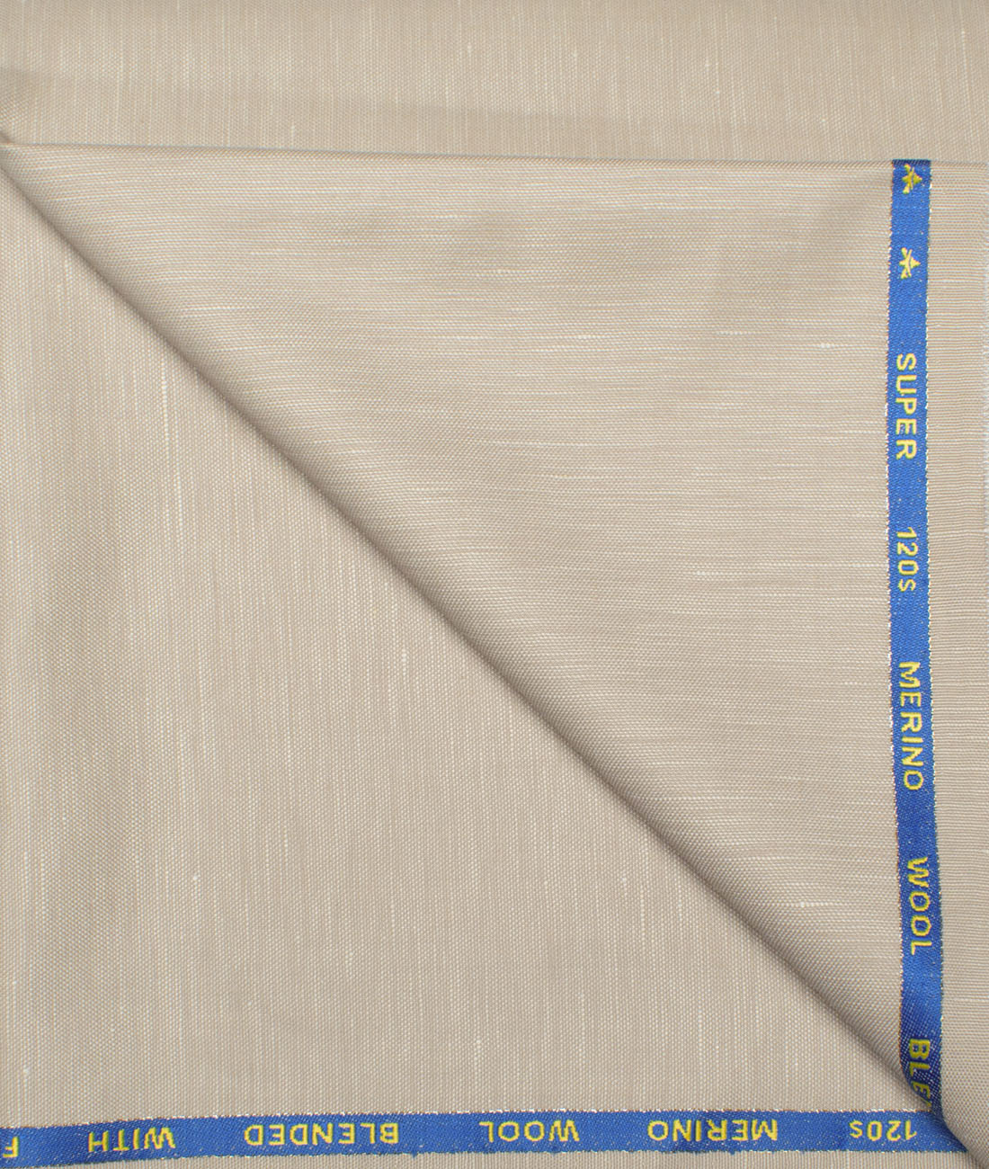 Cavalero Italy Men's 55% Linen 20% Wool Super 120's Self Design Unstitched Trouser Fabric (Lace Beige) Cavalero Italy Men's 55% Linen 20% Wool Super 120's Self Design Unstitched Trouser Fabric (Lace Beige)