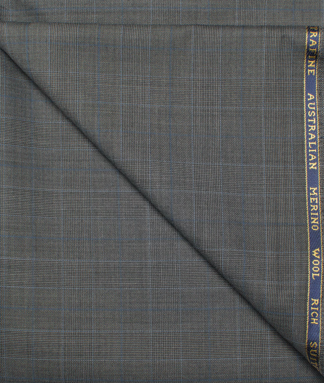 Cavalero Italy Men's 60% Wool Super 120's Checks Unstitched Trouser Fabric (Dark Grey) Cavalero Italy Men's 60% Wool Super 120's Checks Unstitched Trouser Fabric (Dark Grey)