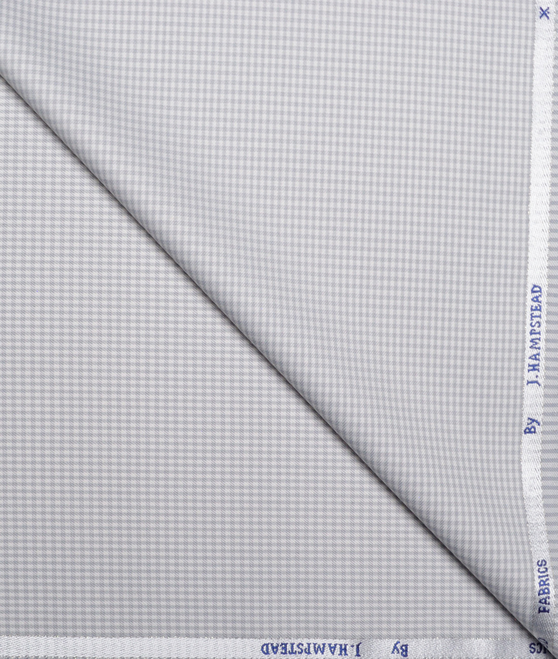 J.hampstead Men's Poly Viscose Checks Unstitched Suiting Fabric (Light Grey) J.hampstead Men's Poly Viscose Checks Unstitched Suiting Fabric (Light Grey)