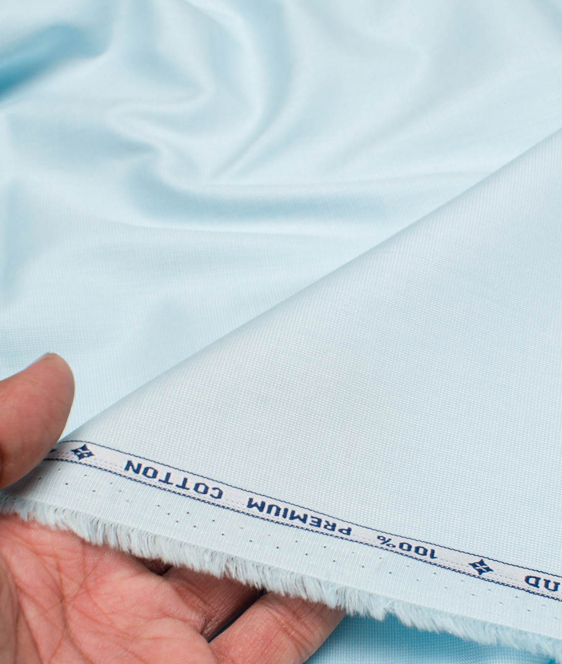 Arvind Cotton Structured Shirting Fabric (Arctic Blue) Arvind Cotton Structured Shirting Fabric (Arctic Blue)