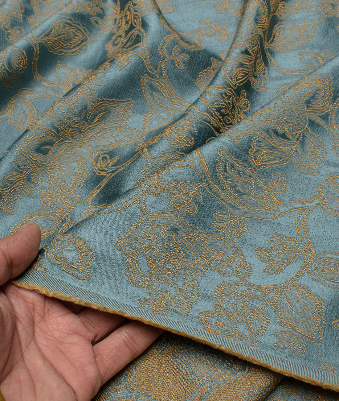Aspen Terry Rayon Self Design Ethnic Suiting Fabric (Teal Green) Aspen Terry Rayon Self Design Ethnic Suiting Fabric (Teal Green)
