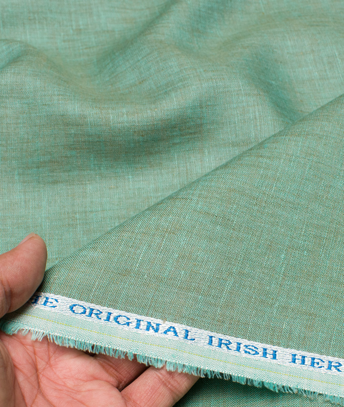 Burgoyne 60 LEA Irish Linen Self Design Shirt or Kurta Fabric (Oxley Green) Burgoyne 60 LEA Irish Linen Self Design Shirt or Kurta Fabric (Oxley Green)