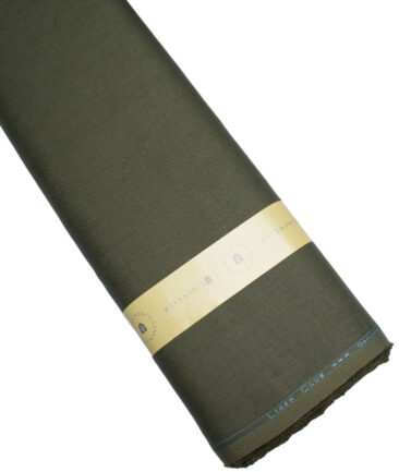 Linen Club 30 LEA Solids European Linen Suiting Fabric (Dark Green)