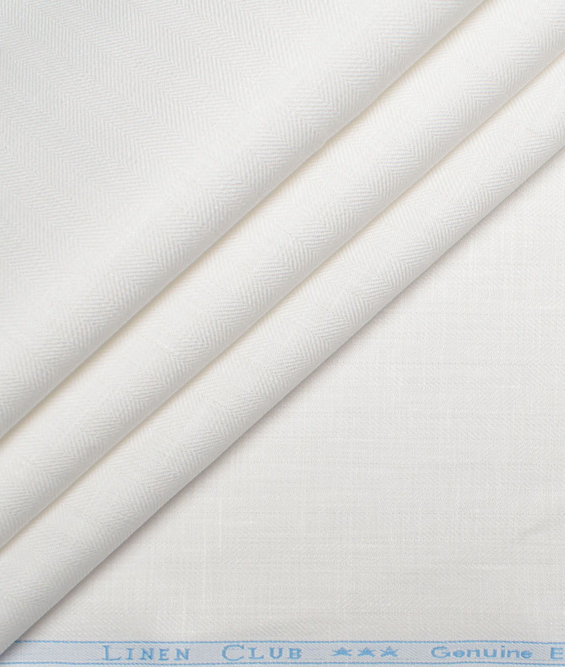 Linen Club 40 LEA Self Design European Linen Suiting Fabric (White) Linen Club 40 LEA Self Design European Linen Suiting Fabric (White)