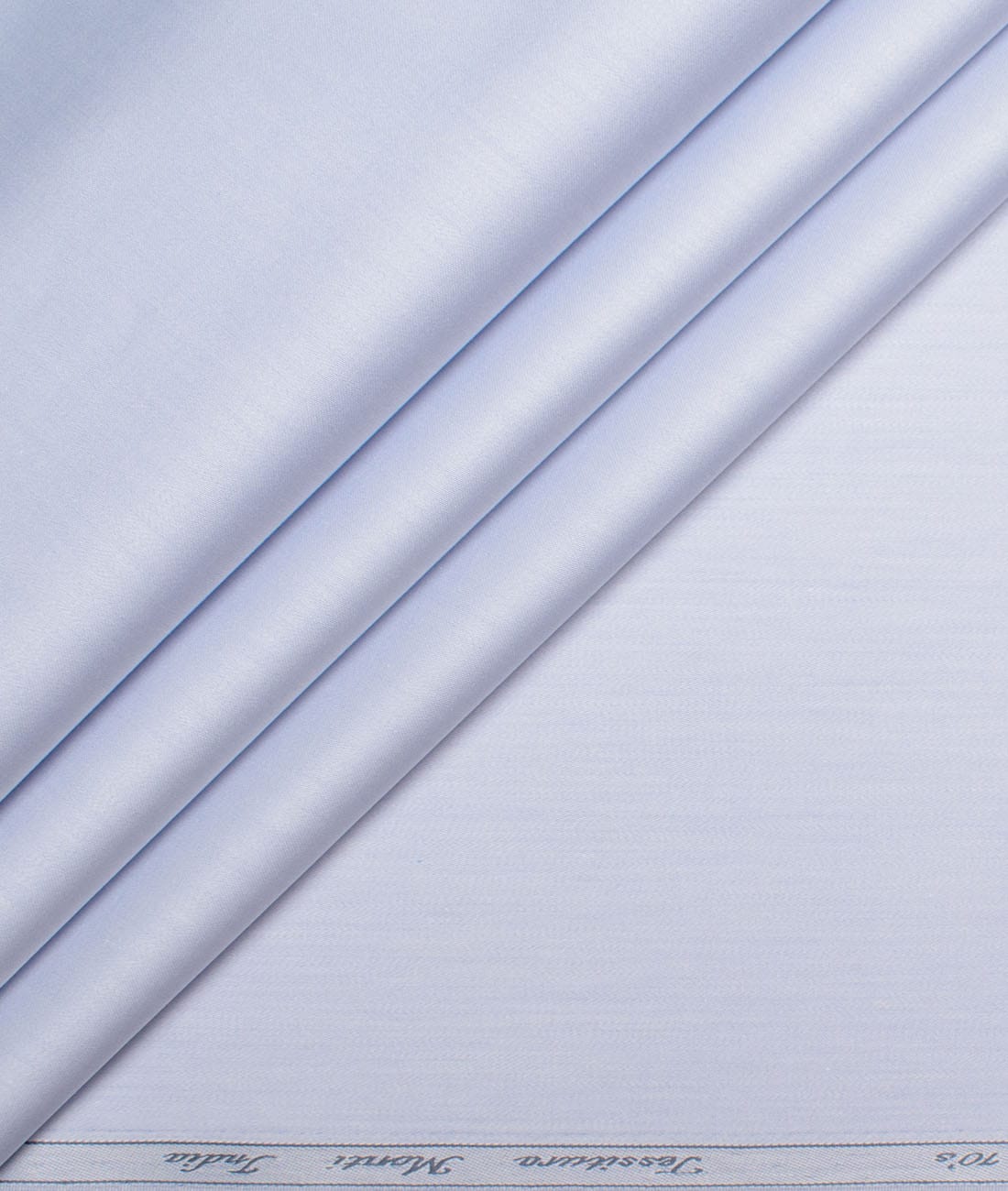 Tessitura Monti 2 Ply 70's Giza Cotton Solids Shirting Fabric (Sky Blue) Tessitura Monti 2 Ply 70's Giza Cotton Solids Shirting Fabric (Sky Blue)