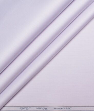 Tessitura Monti 2 Ply 70's Giza Cotton Solids Shirting Fabric (Lavander Purple)