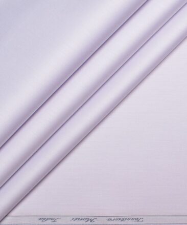 Tessitura Monti 2 Ply 70's Giza Cotton Solids Shirting Fabric (Lavander Purple)