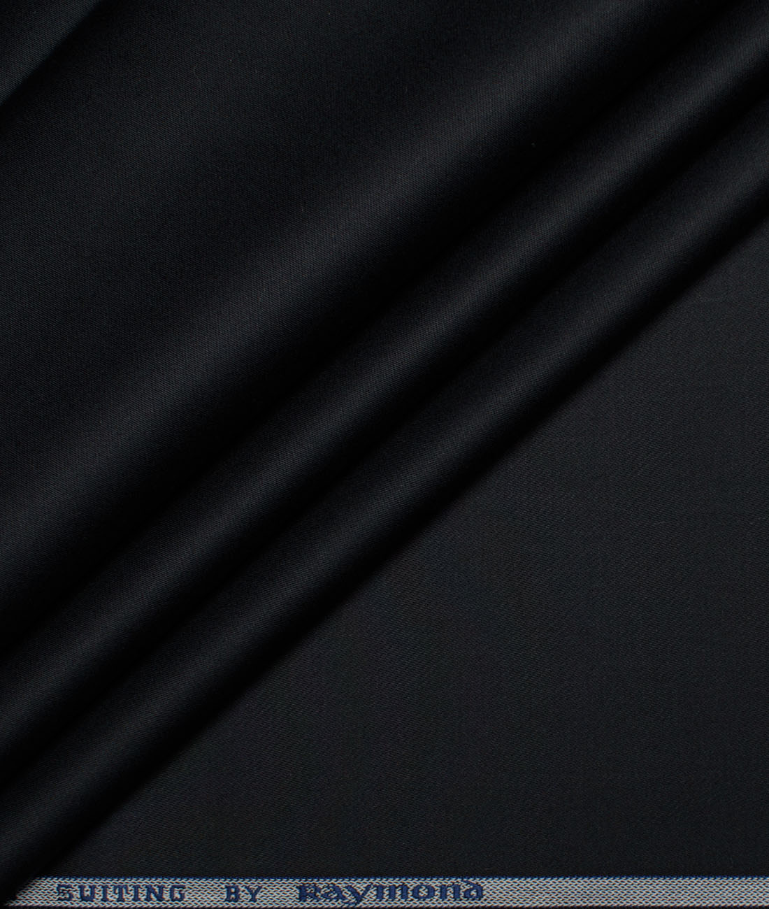 Raymond Solids Pure Cotton Suiting Fabric (Black) Raymond Solids Pure Cotton Suiting Fabric (Black)