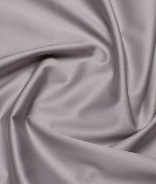 Raymond  Solids Pure Cotton Suiting Fabric (Light Grey)