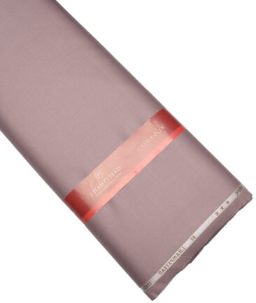 J.Hampstead Super 100's Solids 20% Wool Suiting Fabric (Light Mauve) - Image 6