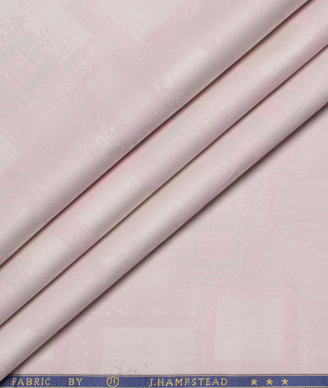 J.Hampstead Giza Cotton Self Design Shirting Fabric (Pink) J.Hampstead Giza Cotton Self Design Shirting Fabric (Pink)