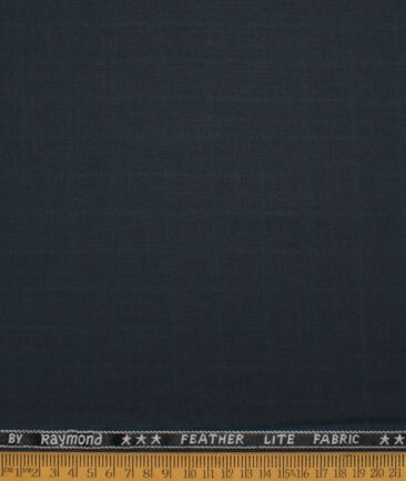 Raymond Terry Rayon Checks  Suiting Fabric (Dark Green) - Image 4