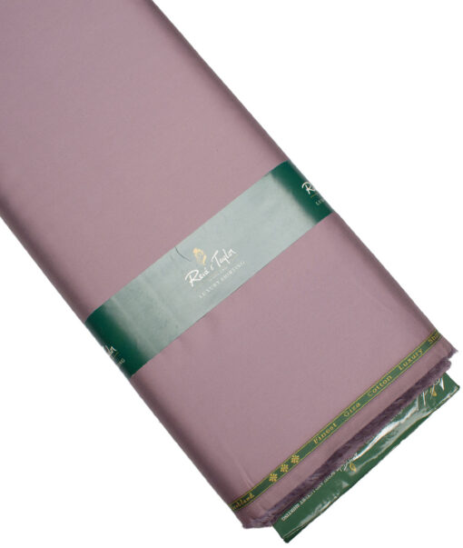Reid & Taylor  Giza Cotton Solids Shirt or Kurta Pajama Fabric (Onion Purple)