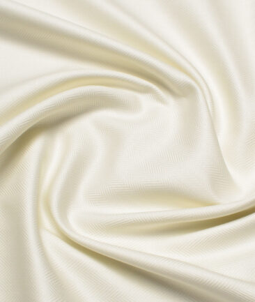 Soktas 2 Ply 100's Giza Cotton Striped Shirting Fabric (Cream)