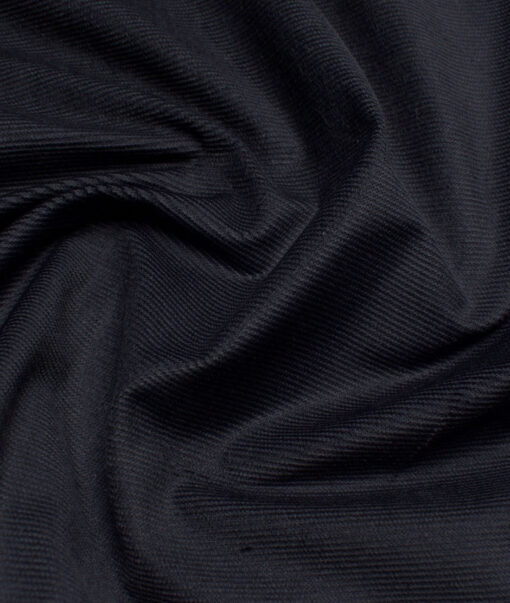 Arvind Tresca  Corduroy Cotton 18 Wales Stretchable Suiting Fabric (Dark Grey)