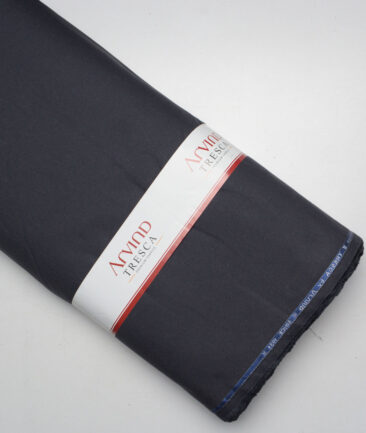 Arvind Tresca  Corduroy Cotton 18 Wales Stretchable Suiting Fabric (Dark Grey)
