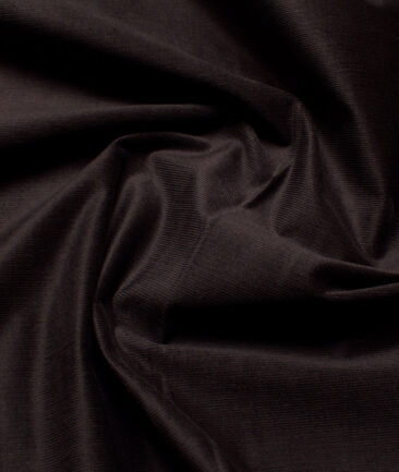 Arvind Tresca  Corduroy Cotton 26 Wales Stretchable Suiting Fabric (Dark Chocolate Brown)