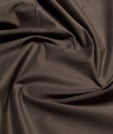 Arvind Tresca  Corduroy Cotton 26 Wales Stretchable Suiting Fabric (Dark Green)