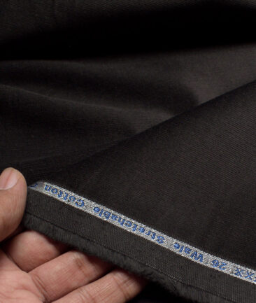 Arvind Tresca  Corduroy Cotton 26 Wales Stretchable Suiting Fabric (Dark Greyish Green)