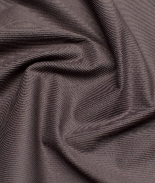 Arvind Tresca  Corduroy Cotton 18 Wales Stretchable Suiting Fabric (Light Grey)