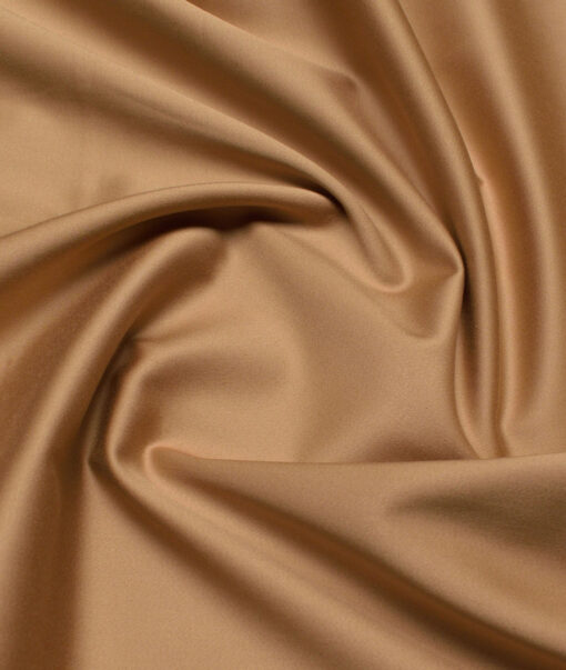 Arvind  Solids Premium Cotton Stretchable Trouser or Chinos Fabric (Sand Brown)