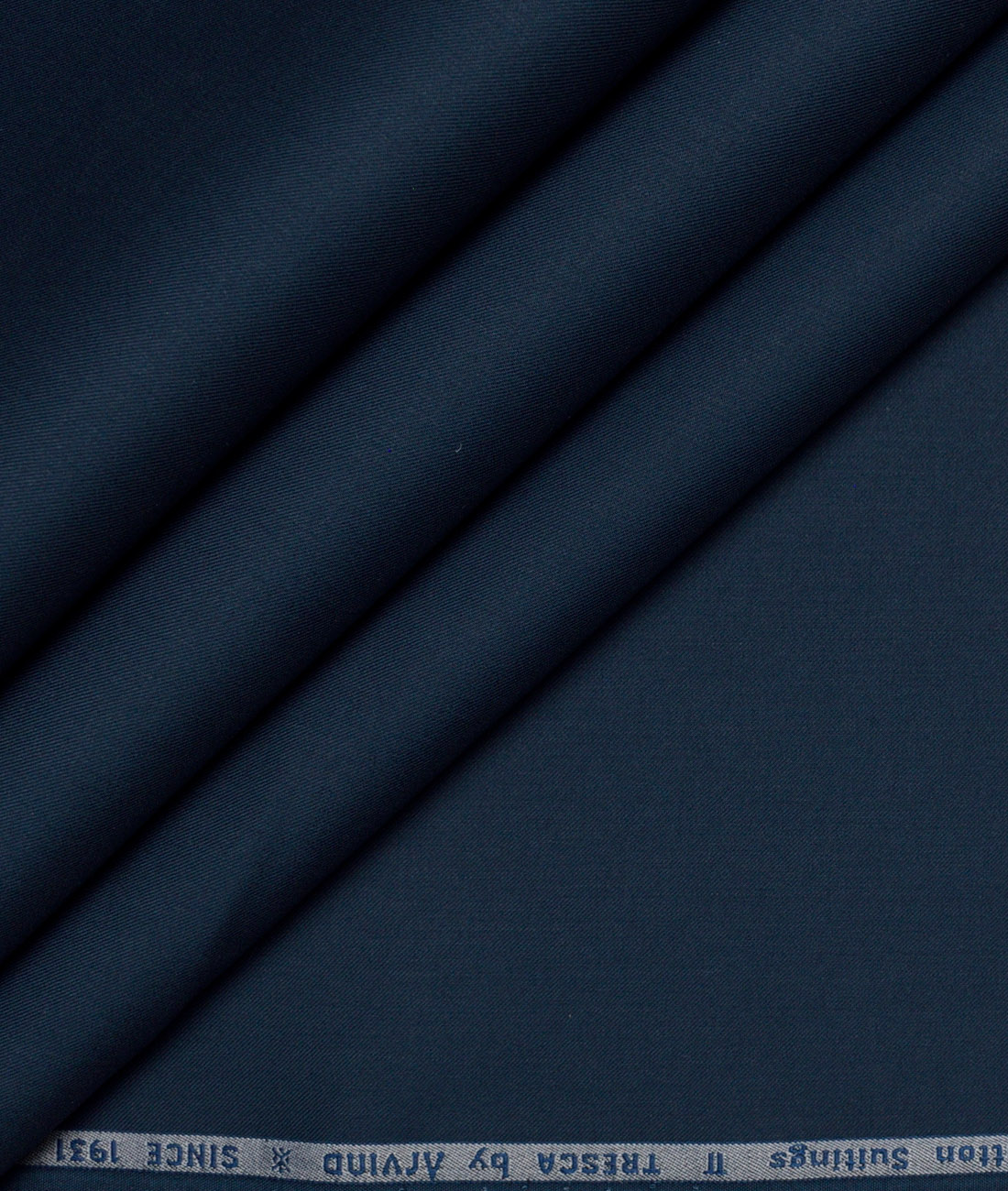Arvind Tresca Solids Wrinkle Resistant Premium Cotton Stretchable Trouser or Chinos Fabric (Dark Royal Blue) Arvind Tresca Solids Wrinkle Resistant Premium Cotton Stretchable Trouser or Chinos Fabric (Dark Royal Blue)