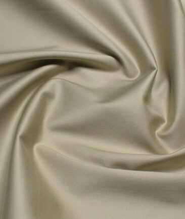 Arvind Tresca  Solids Cotton Stretchable Trouser or Chinos Fabric (Light Pistachios Green)