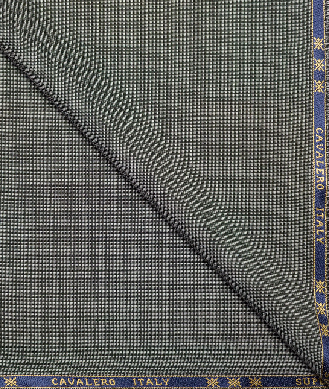 Cavalero Italy Super 120's Structured 52% Merino Wool Suiting Fabric (Light Grey) Cavalero Italy Super 120's Structured 52% Merino Wool Suiting Fabric (Light Grey)