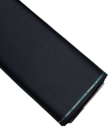 Burgoyne  Solids Cotton Stretchable Trouser or Chinos Fabric (Blackish Blue) - Image 5