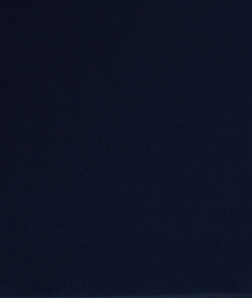 Absoluto  Solids Terry Rayon Unstitched Flowy Japanese 4 Way Stretchable Lachka Suiting Fabric (Dark Royal Blue)