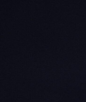 Italian Channel  Solids Terry Rayon Unstitched Flowy Japanese 4 Way Stretchable Lachka Suiting Fabric (Dark Navy Blue)