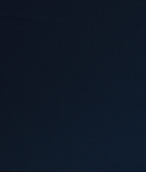 Italian Channel  Solids Terry Rayon Unstitched Flowy Japanese 4 Way Stretchable Lachka Suiting Fabric (Dark Peacock Blue)