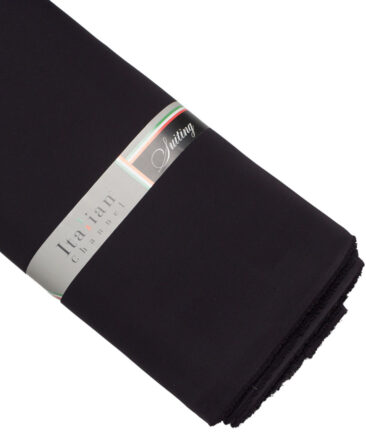 Italian Channel  Solids Terry Rayon Unstitched Flowy Japanese 4 Way Stretchable Lachka Suiting Fabric (Dark Purple)