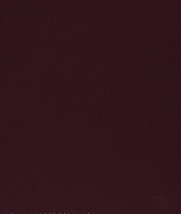 Italian Channel  Solids Terry Rayon Unstitched Flowy Japanese 4 Way Stretchable Lachka Suiting Fabric (Dark Wine)