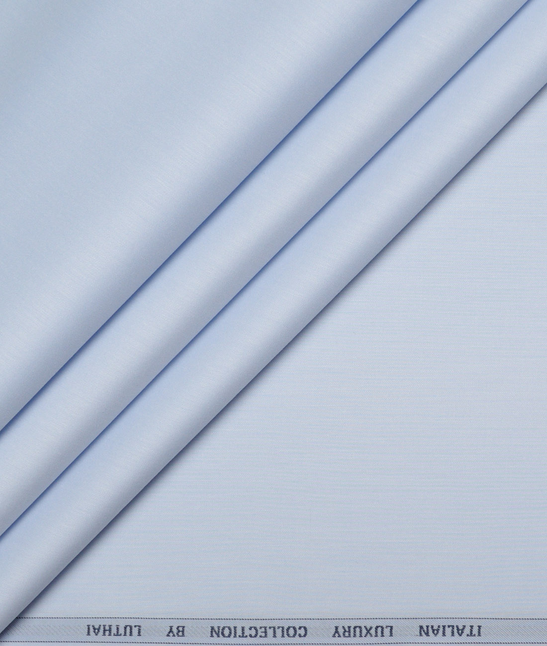 Luthai 1 Ply 70's Supima Cotton Solids Shirting Fabric (Sky Blue) Luthai 1 Ply 70's Supima Cotton Solids Shirting Fabric (Sky Blue)