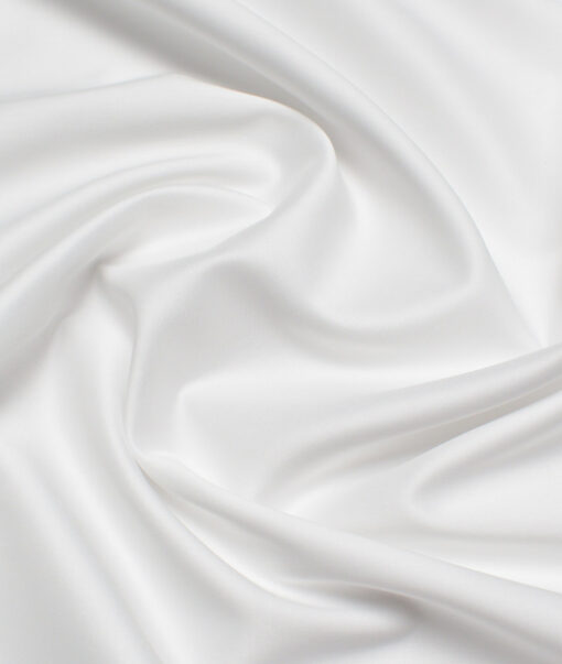 Luthai 1 Ply 70's Supima Cotton Solids Shirting Fabric (White)