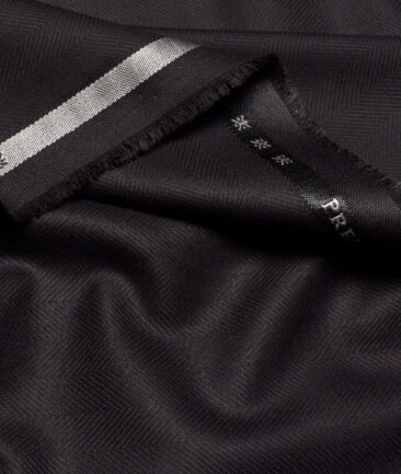 Canetti Italy  Striped Terry Rayon Unstitched Suiting Fabric (Dark Wine)