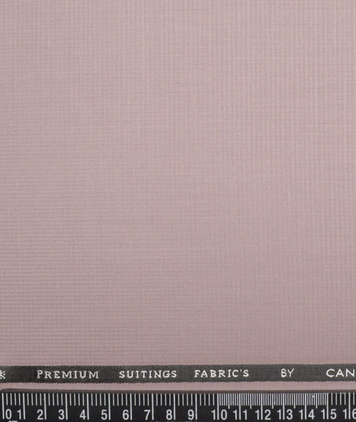 Canetti Italy  Structured Terry Rayon Unstitched Suiting Fabric (Light Mauve)