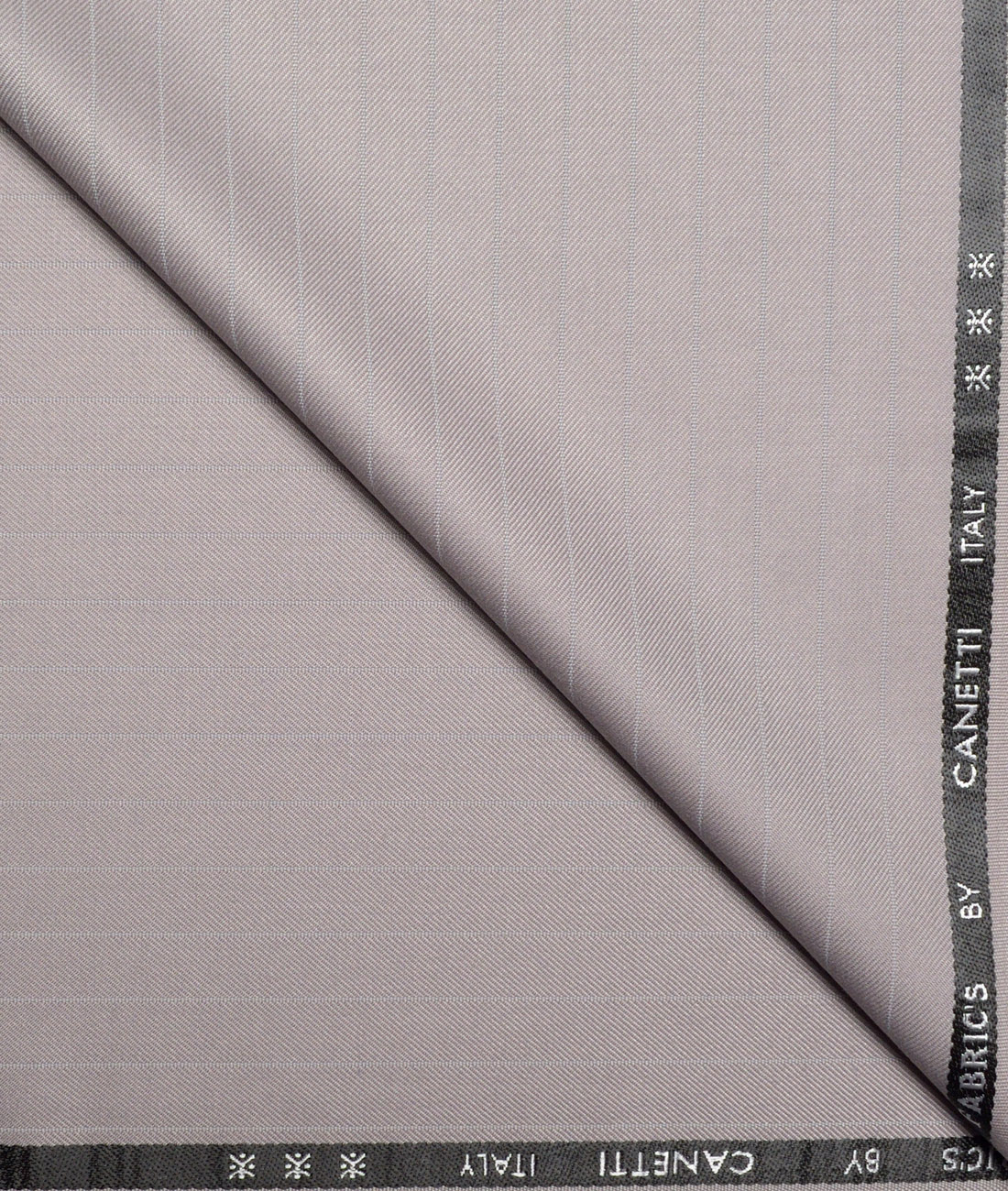 Canetti Italy Striped Terry Rayon Unstitched Suiting Fabric (Light Purple) Canetti Italy Striped Terry Rayon Unstitched Suiting Fabric (Light Purple)